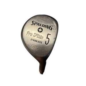 Spalding Pro Flite Stainless 5 Wood Golf Club